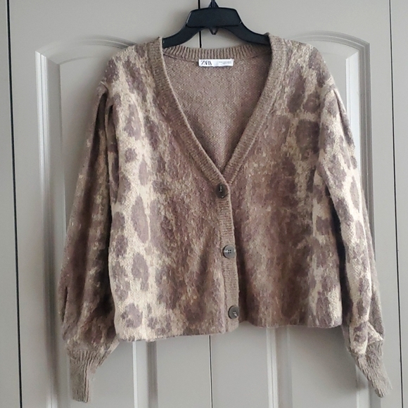 Zara wool blend cardigan sz S - Picture 1 of 5